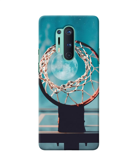 Basket Ball Moon Oneplus 8 Pro Back Cover