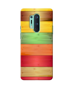 Wooden Colors Oneplus 8 Pro Back Cover