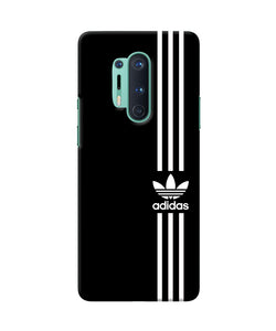 Adidas Strips Logo Oneplus 8 Pro Back Cover