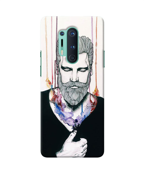 Beard Man Character Oneplus 8 Pro Back Cover
