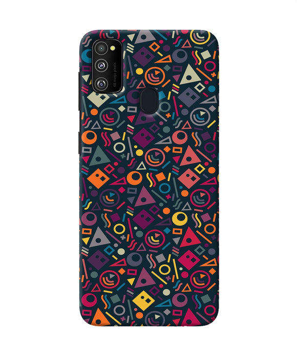 Geometric Abstract Samsung M21 Back Cover