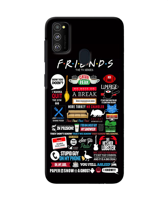 Friends Samsung M21 Back Cover