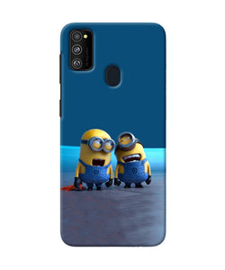 Minion Laughing Samsung M21 Back Cover