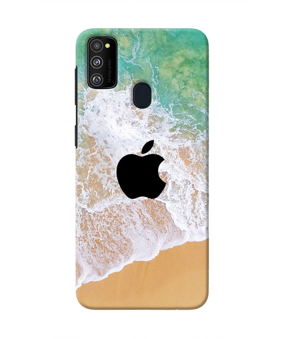 Apple Ocean Samsung M21 Real 4D Back Cover
