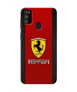 Ferrari Abstract Red Samsung M21 Real 4D Back Cover