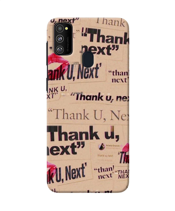 Thank You Next Samsung M21 Back Cover