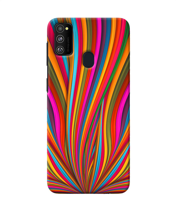 Colorful Pattern Samsung M21 Back Cover