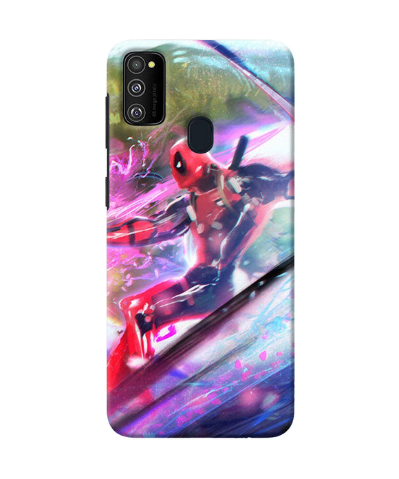 Deadpool Super Hero Samsung M21 Back Cover