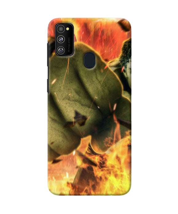 Hulk Smash Samsung M21 Back Cover