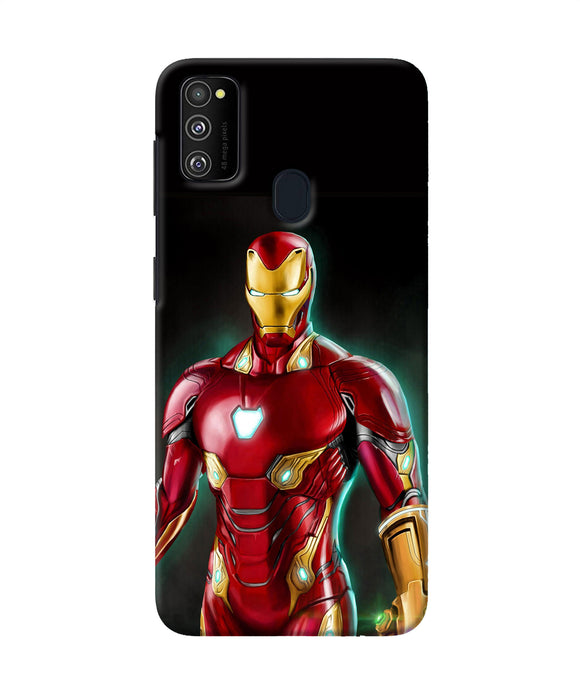 Ironman Suit Samsung M21 Back Cover