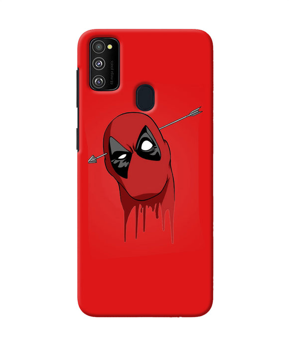 Funny Deadpool Samsung M21 Back Cover