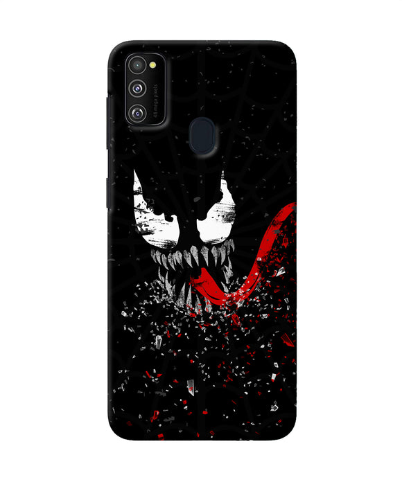 Venom Black Poster Samsung M21 Back Cover