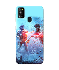 Pubg Water Fight Samsung M21 Back Cover