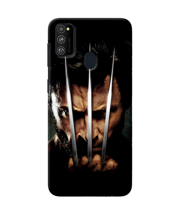 Wolverine Poster Samsung M21 Back Cover