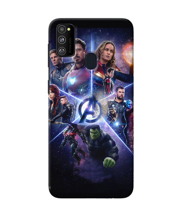 Avengers Super Hero Poster Samsung M21 Back Cover