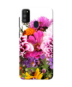 Natural Flowers Samsung M21 Back Cover