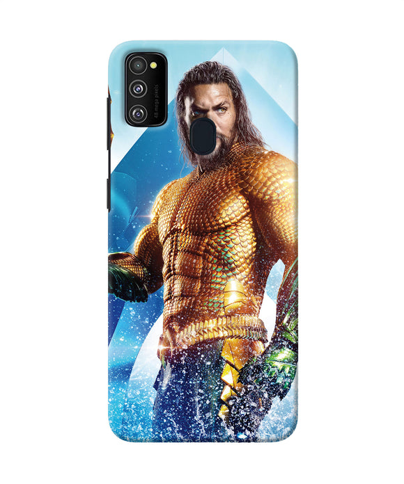 Aquaman Water Poster Samsung M21 Back Cover