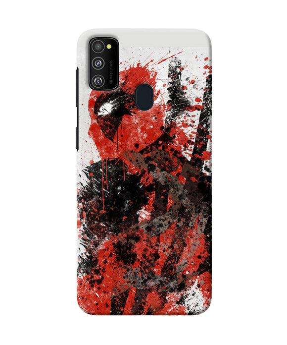 Deadpool Rugh Sketch Samsung M21 Back Cover