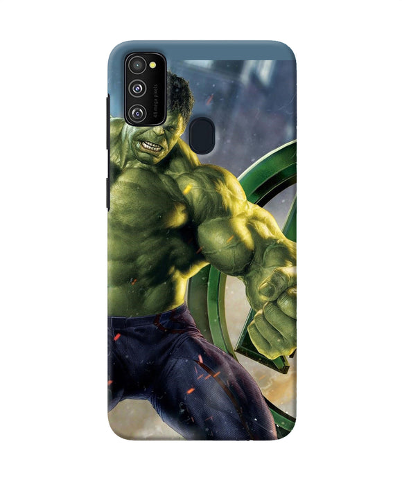 Angry Hulk Samsung M21 Back Cover