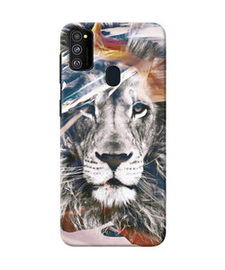 Lion Poster Samsung M21 Back Cover