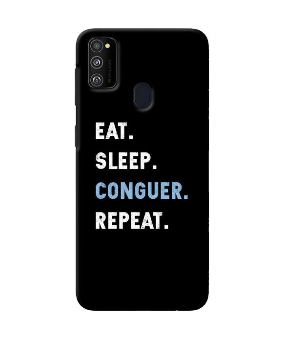 Eat Sleep Quote Samsung M21 Back Cover