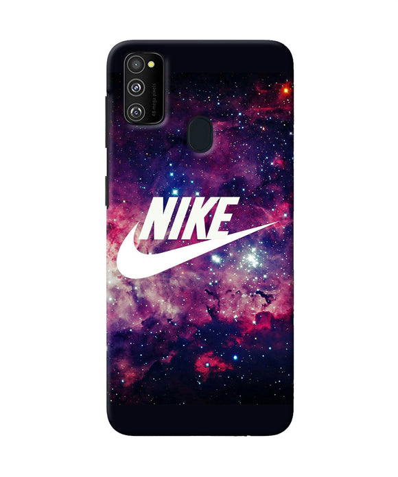 Nike Galaxy Logo Samsung M21 Back Cover