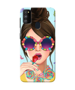 Fashion Girl Samsung M21 Back Cover