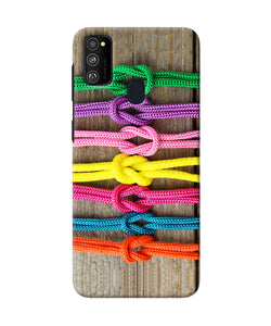 Colorful Shoelace Samsung M21 Back Cover