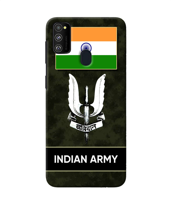 Indian Flag Balidan Logo Samsung M21 Back Cover