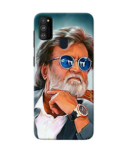 Rajnikant Painting Samsung M21 Back Cover