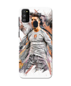 Ronaldo Poster Samsung M21 Back Cover