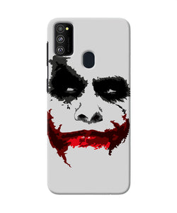 Joker Dark Knight Red Smile Samsung M21 Back Cover