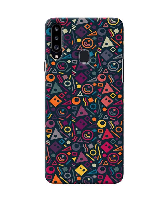 Geometric Abstract Samsung A20s Back Cover