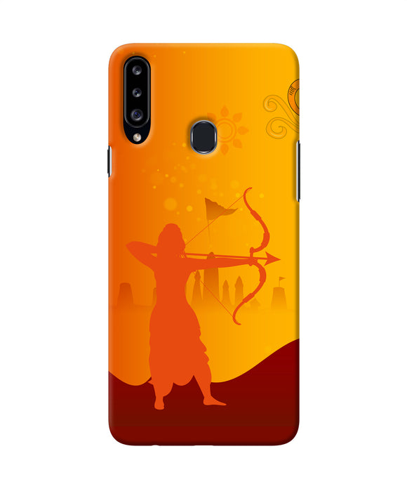 Lord Ram - 2 Samsung A20s Back Cover