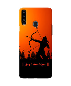 Lord Ram - 4 Samsung A20s Back Cover