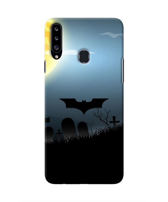 Batman Scary cemetry Samsung A20s Real 4D Back Cover