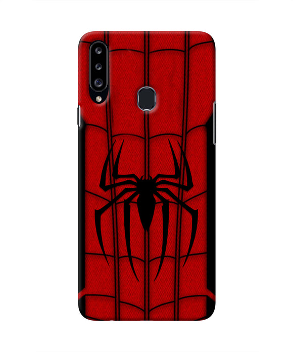 Spiderman Costume Samsung A20s Real 4D Back Cover