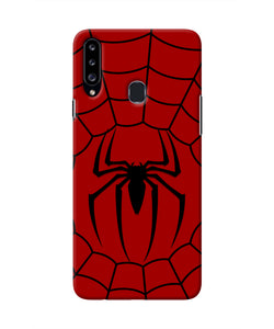 Spiderman Web Samsung A20s Real 4D Back Cover