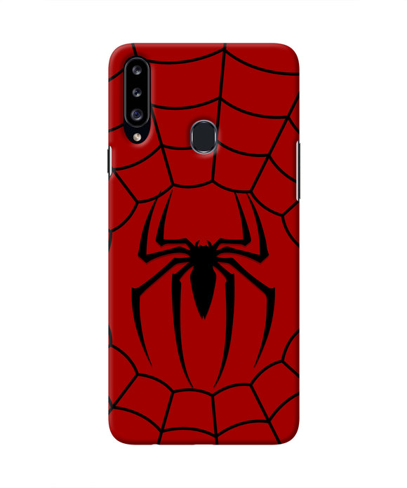 Spiderman Web Samsung A20s Real 4D Back Cover