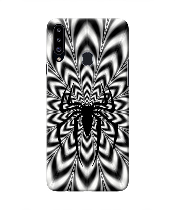 Spiderman Illusion Samsung A20s Real 4D Back Cover