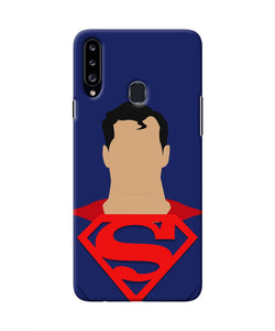 Superman Cape Samsung A20s Real 4D Back Cover