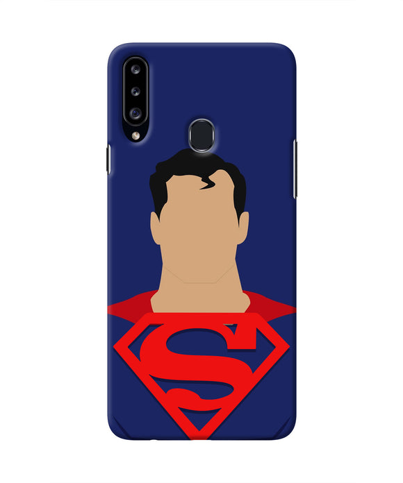 Superman Cape Samsung A20s Real 4D Back Cover