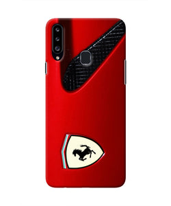 Ferrari Hood Samsung A20s Real 4D Back Cover