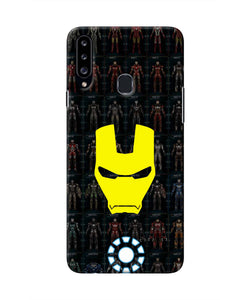 Iron Man Suit Samsung A20s Real 4D Back Cover