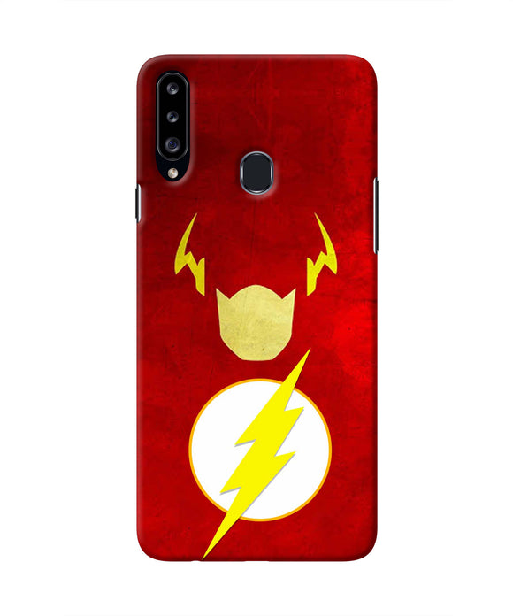 Flash Character Samsung A20s Real 4D Back Cover