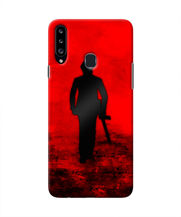 Rocky Bhai with Gun Samsung A20s Real 4D Back Cover