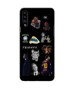 Positive Characters Samsung A20s Back Cover