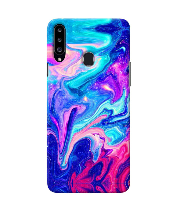 Abstract Colorful Water Samsung A20s Back Cover