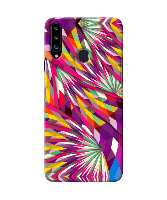 Abstract Colorful Print Samsung A20s Back Cover