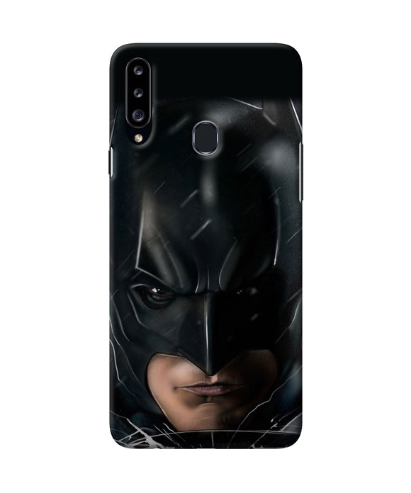 Batman Black Mask Samsung A20s Back Cover